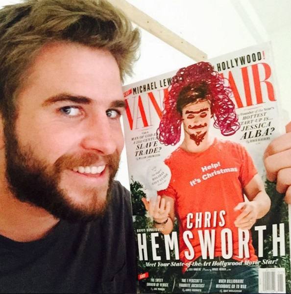 Liam Hemsworth cumple 26 años, con Miley Cyrus y mucho trabajo por delante en 2016