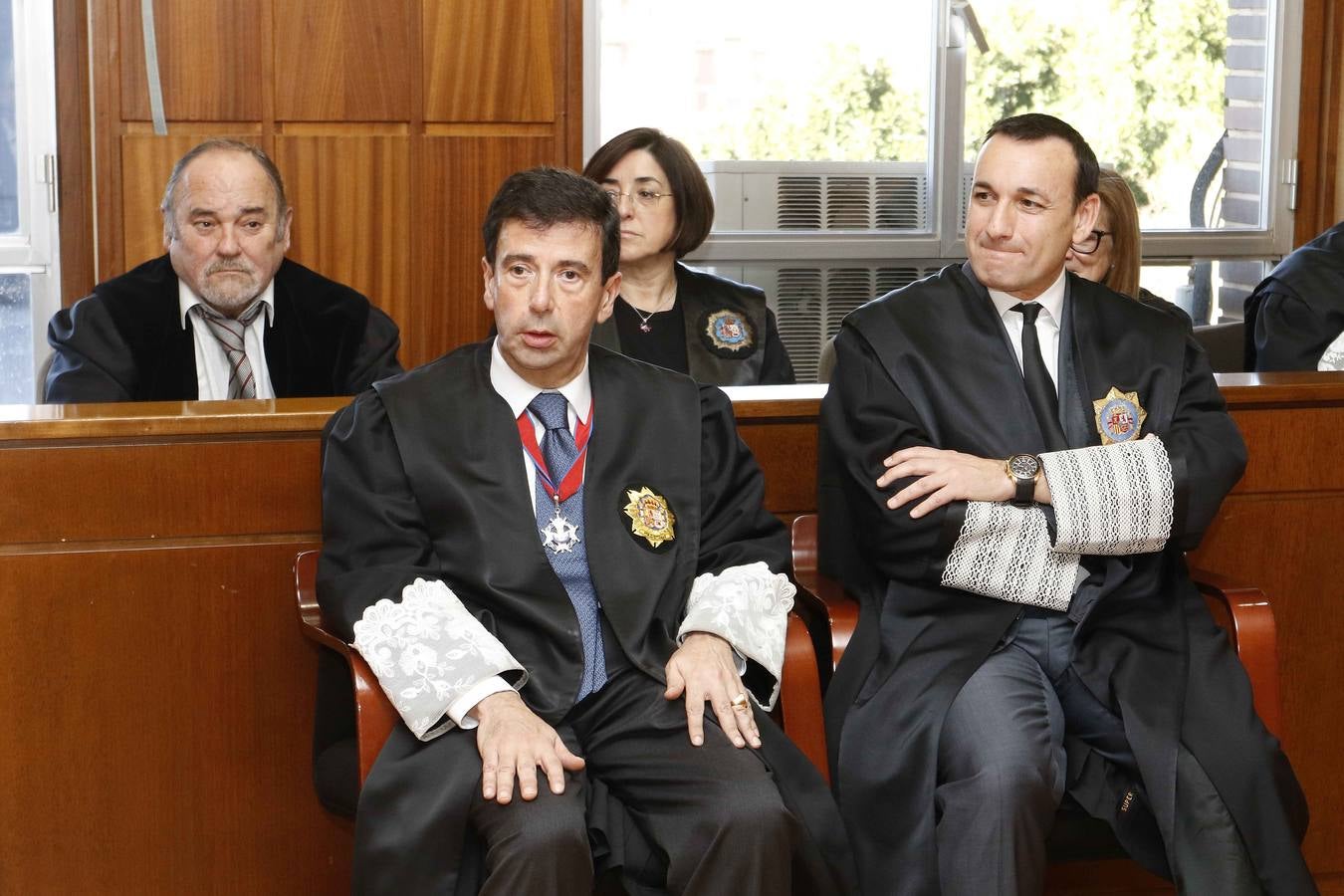Nuevos magistrados de la audiencia