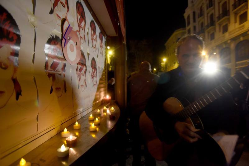Despedida popular a David Bowie