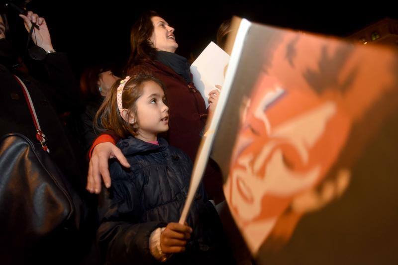 Despedida popular a David Bowie