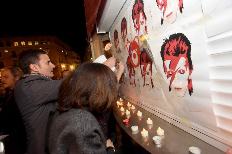 Despedida popular a David Bowie