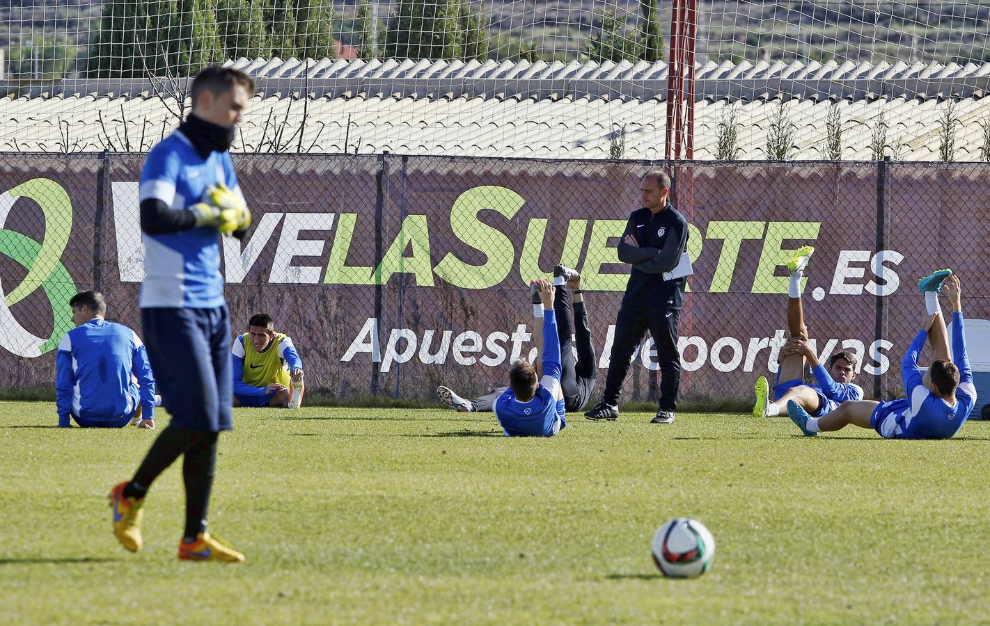 Presentación del nuevo entrenador del Hércules, Vicente Mir