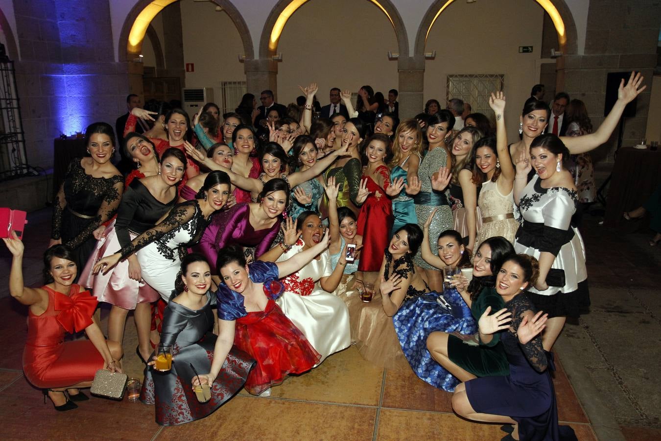 Cena de gala de las candidatas a Bellea del Foc