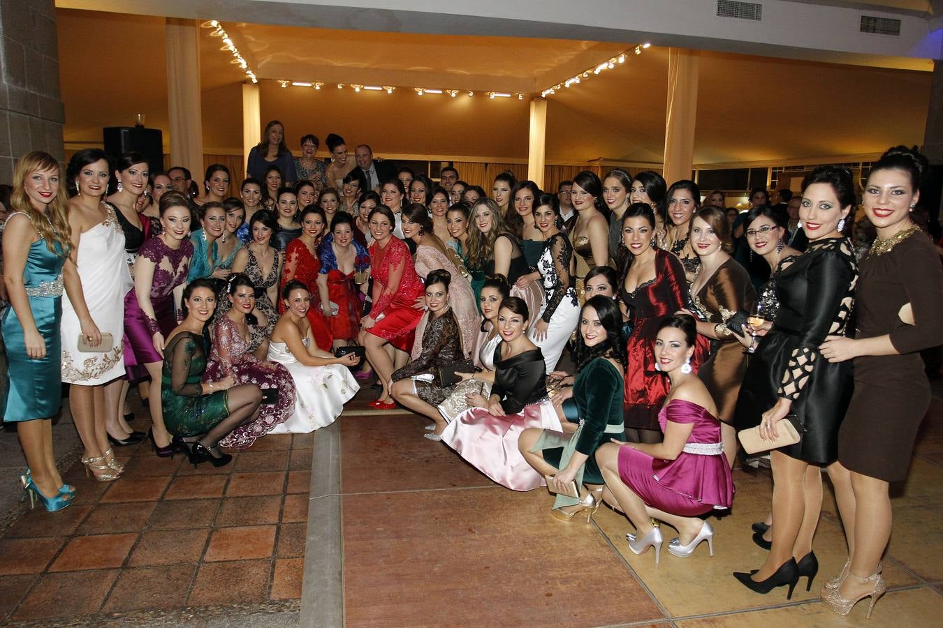 Cena de gala de las candidatas a Bellea del Foc