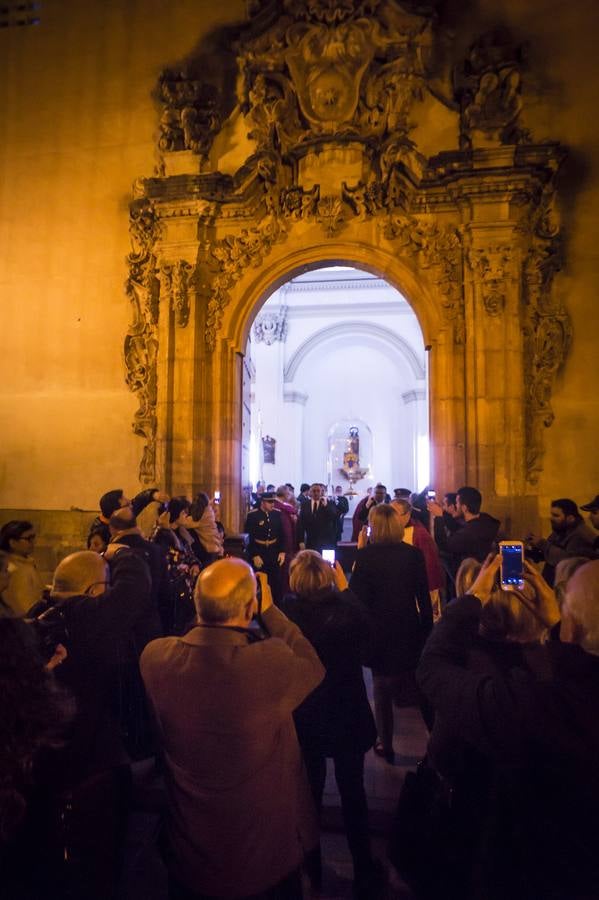 Visita histórica de la Santa Faz a Orihuela