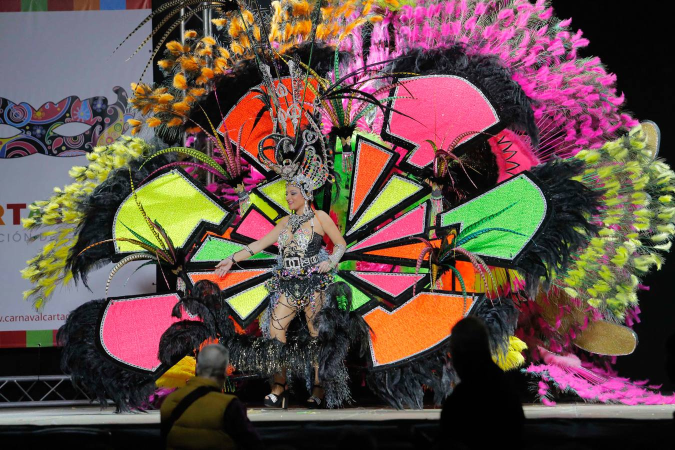 Las imágenes del pregón y la elección de la reina del Carnaval de Cartagena