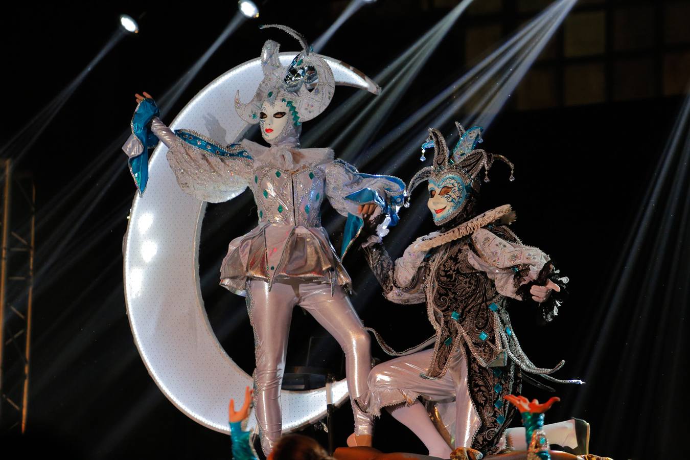 Las imágenes del pregón y la elección de la reina del Carnaval de Cartagena