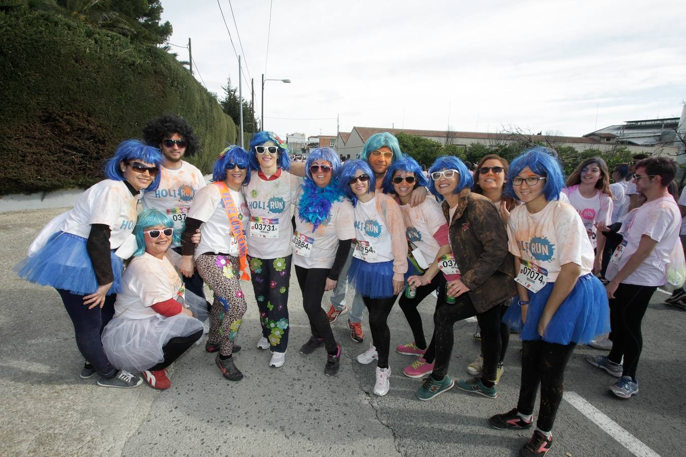 La &#039;Holi Run&#039; llena las calles de color