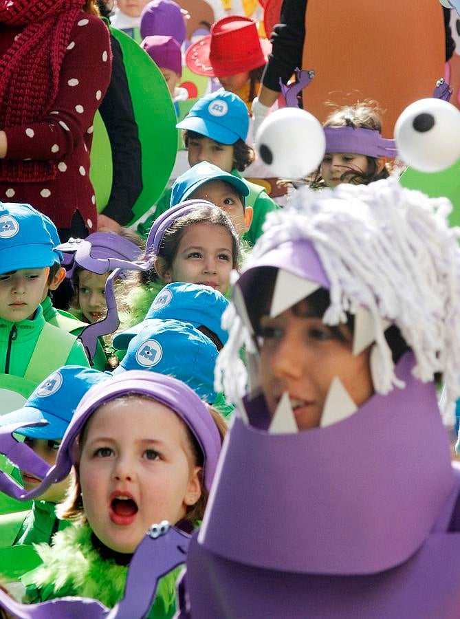 Mucha ilusión en el desfile infantil de Cartagena