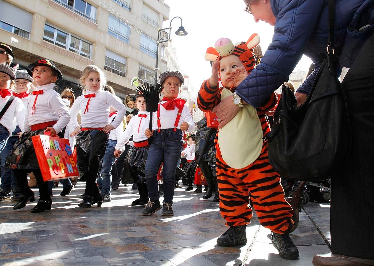 Mucha ilusión en el desfile infantil de Cartagena