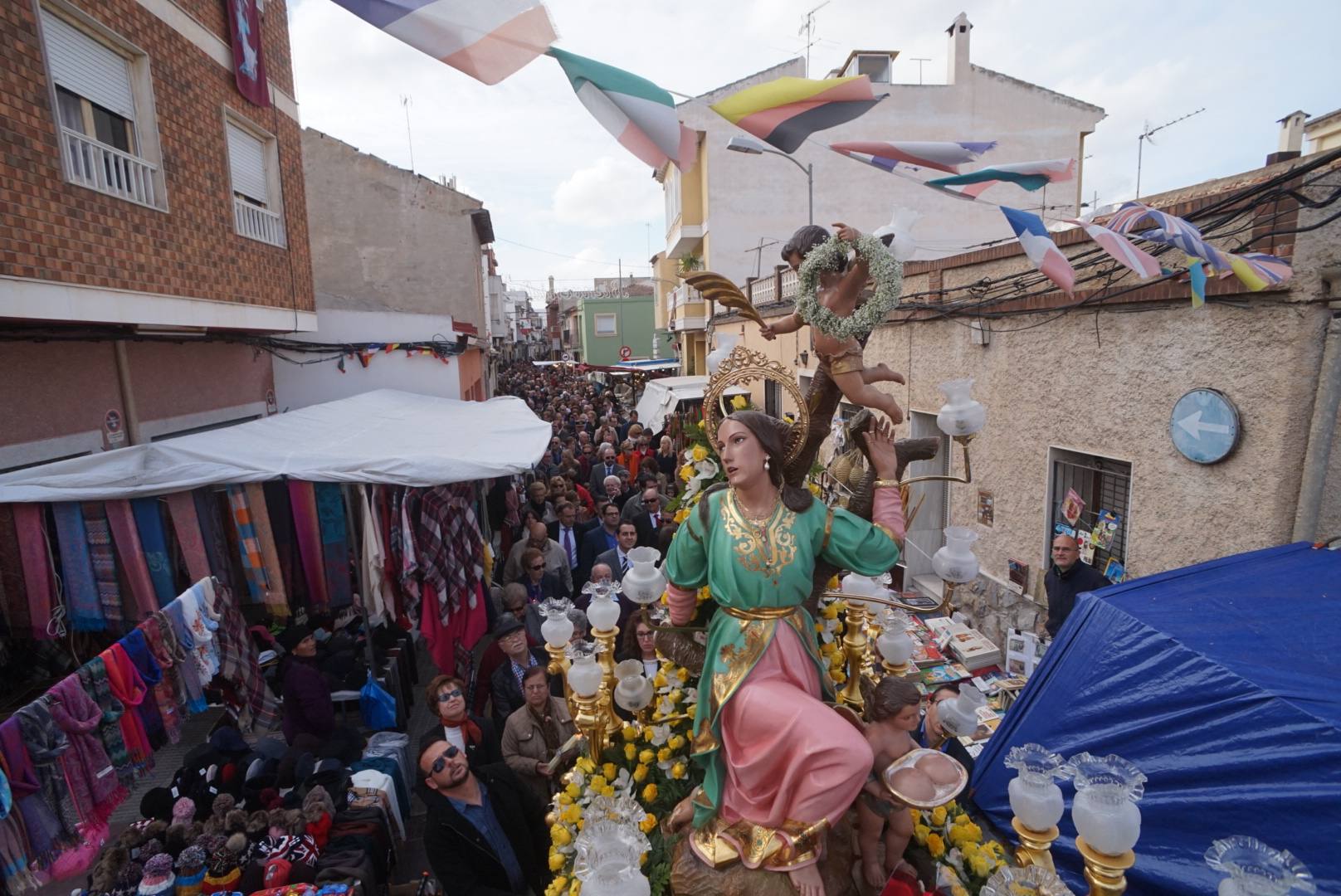 Peregrinación dulce y huertana en Catral