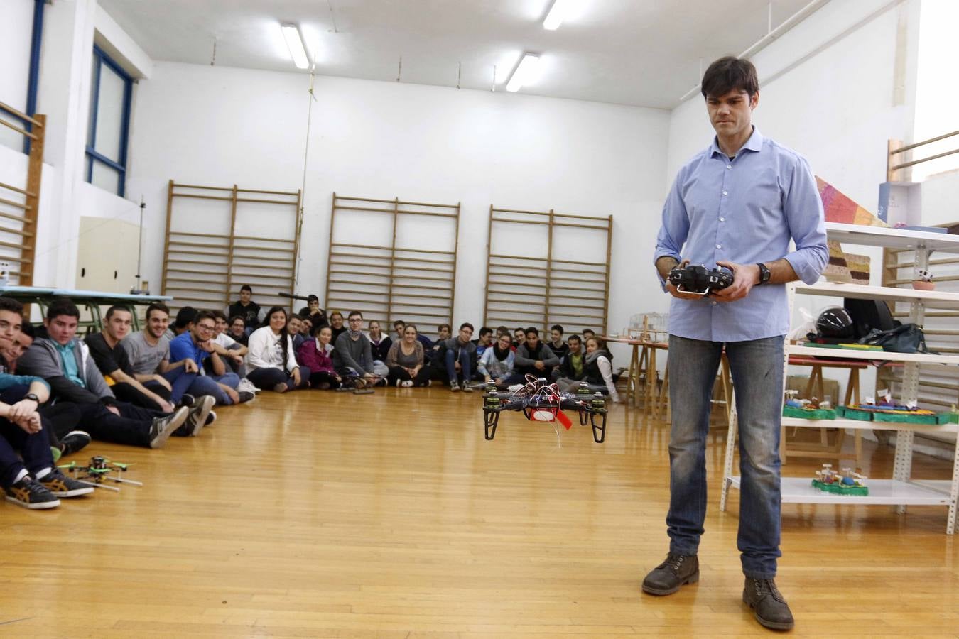 Una semana entre probetas y robots