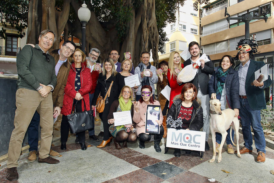 Premios del concurso de escaparates de carnaval