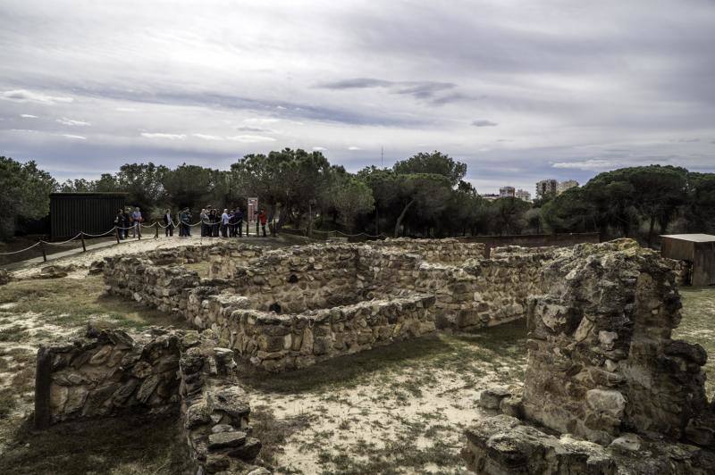 Visita de la directora general de Cultura al Parque Arqueológico de Guardamar