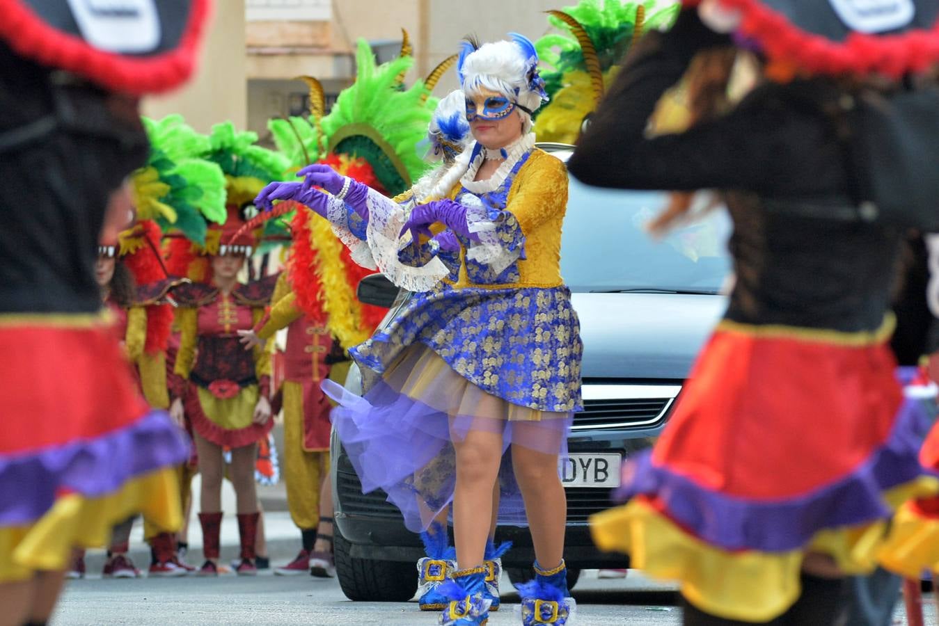 Los carnavaleros foráneos dejan su huella en Águilas