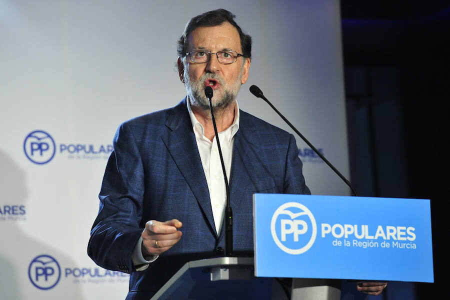 Mariano Rajoy preside la Junta Directiva del PP en la Región