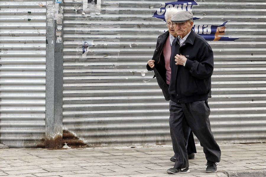 El temporal deja fuertes rachas de viento en Alicante