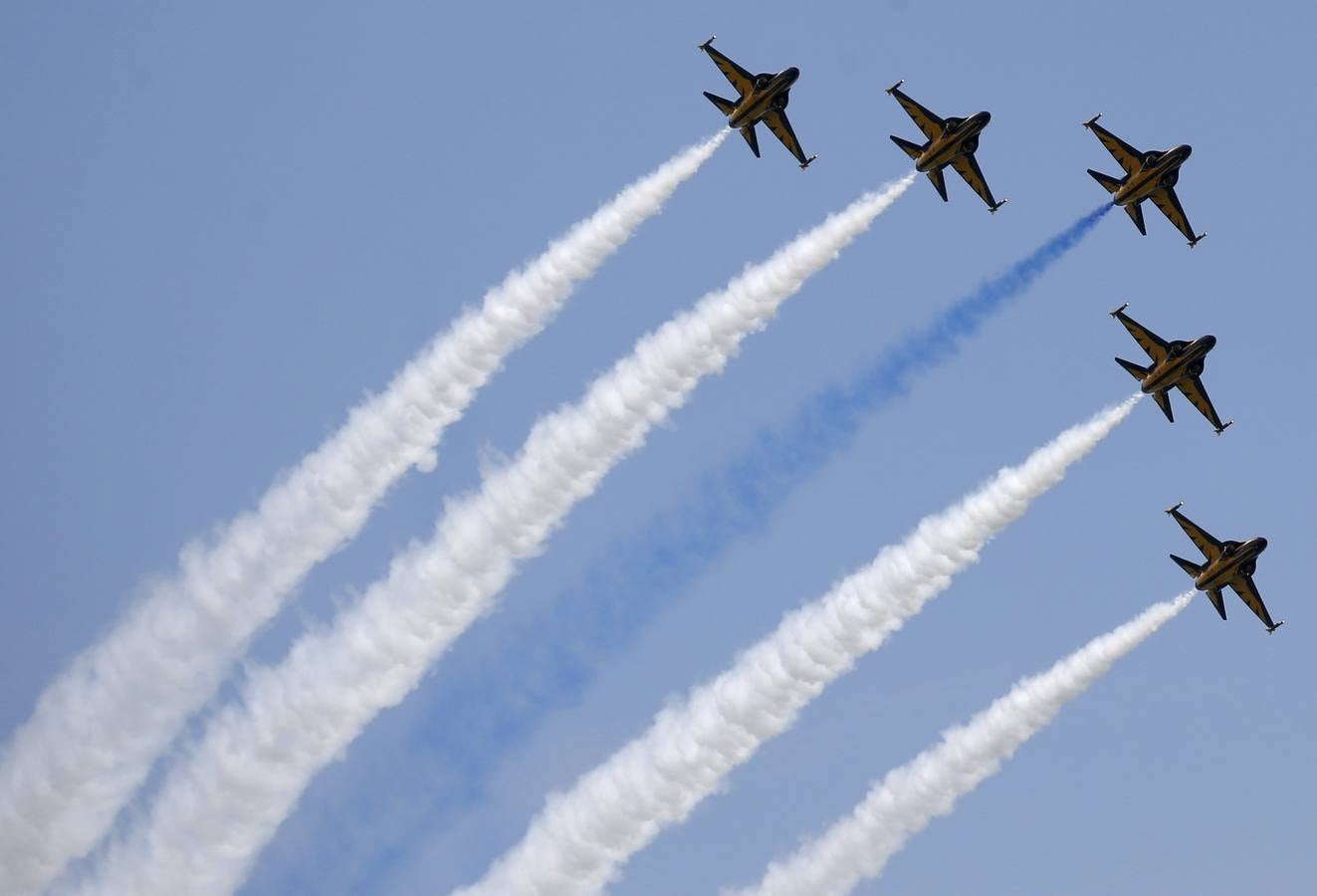 Acrobacias en el cielo