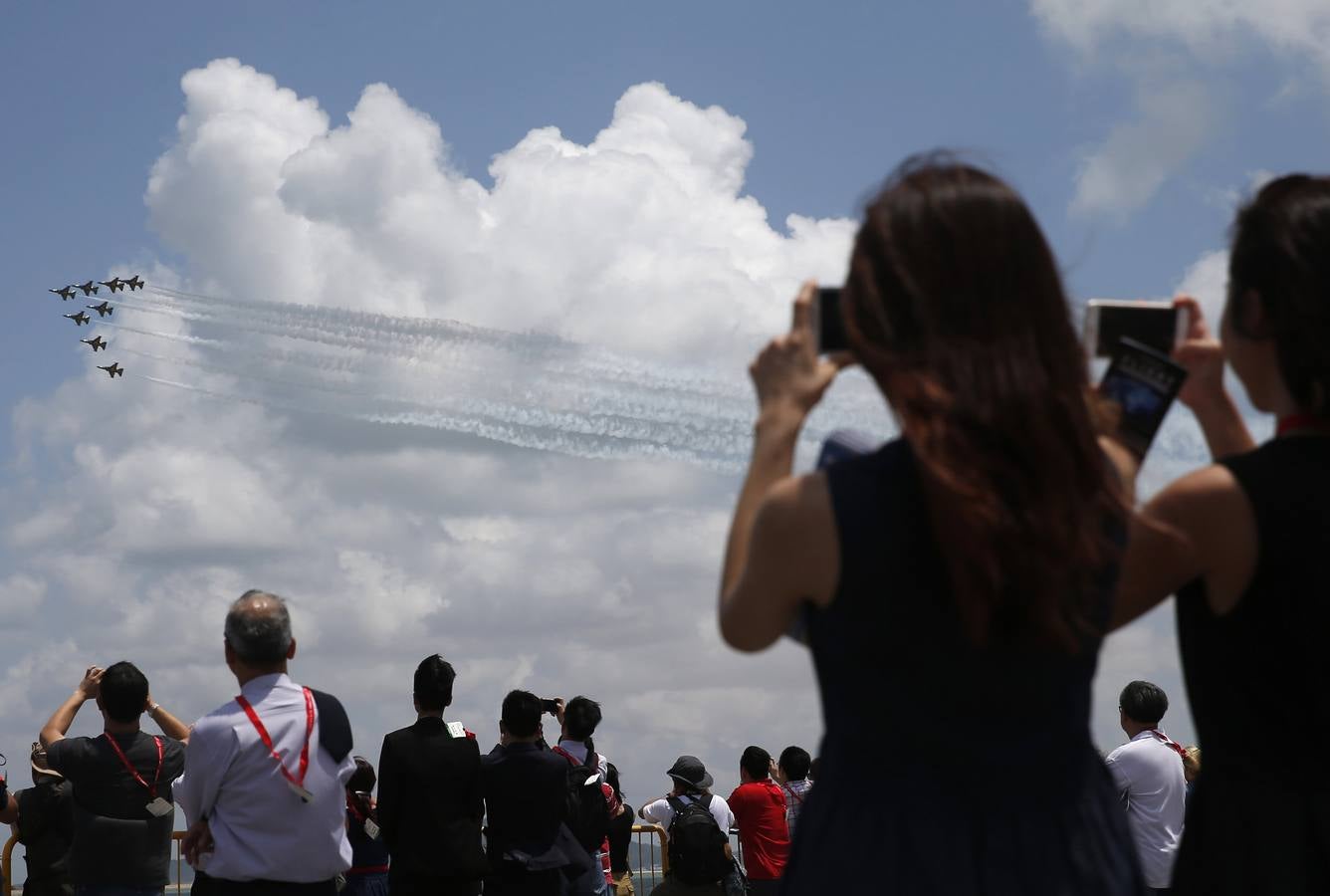 Acrobacias en el cielo