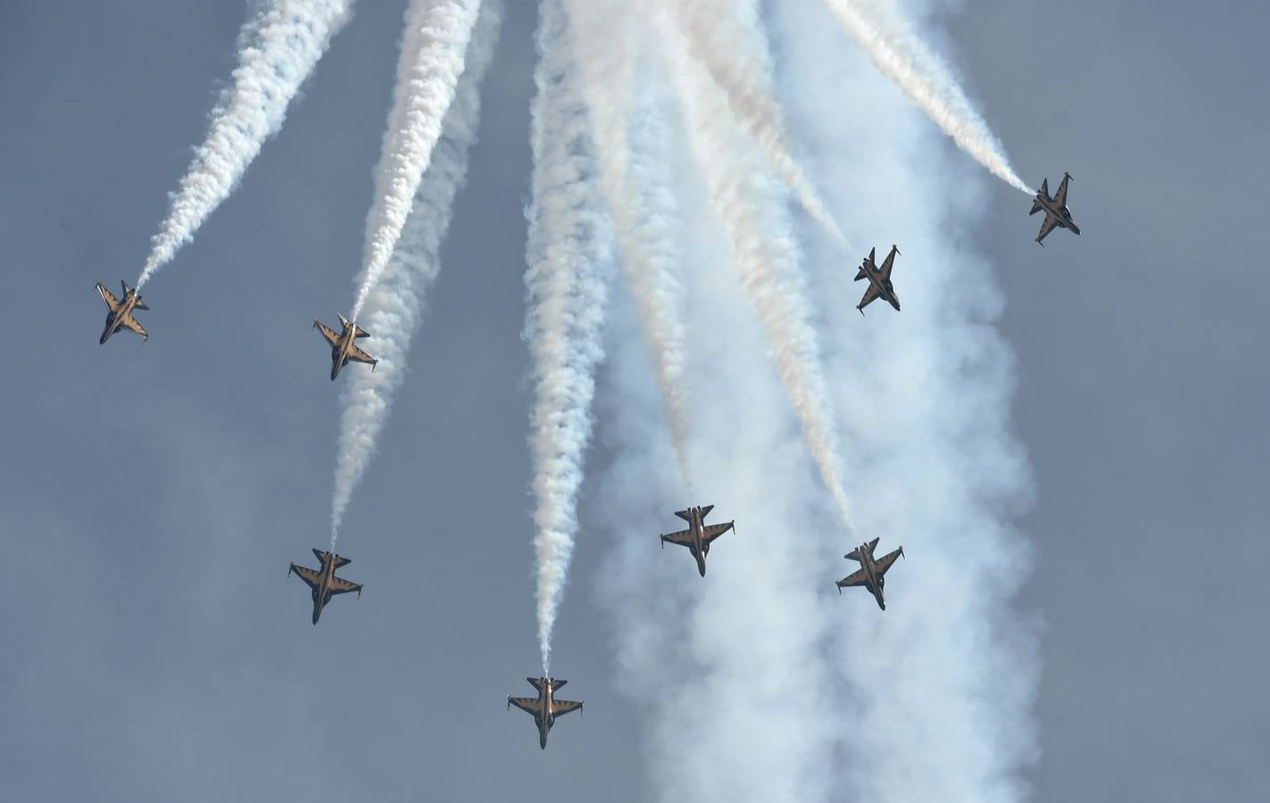 Acrobacias en el cielo