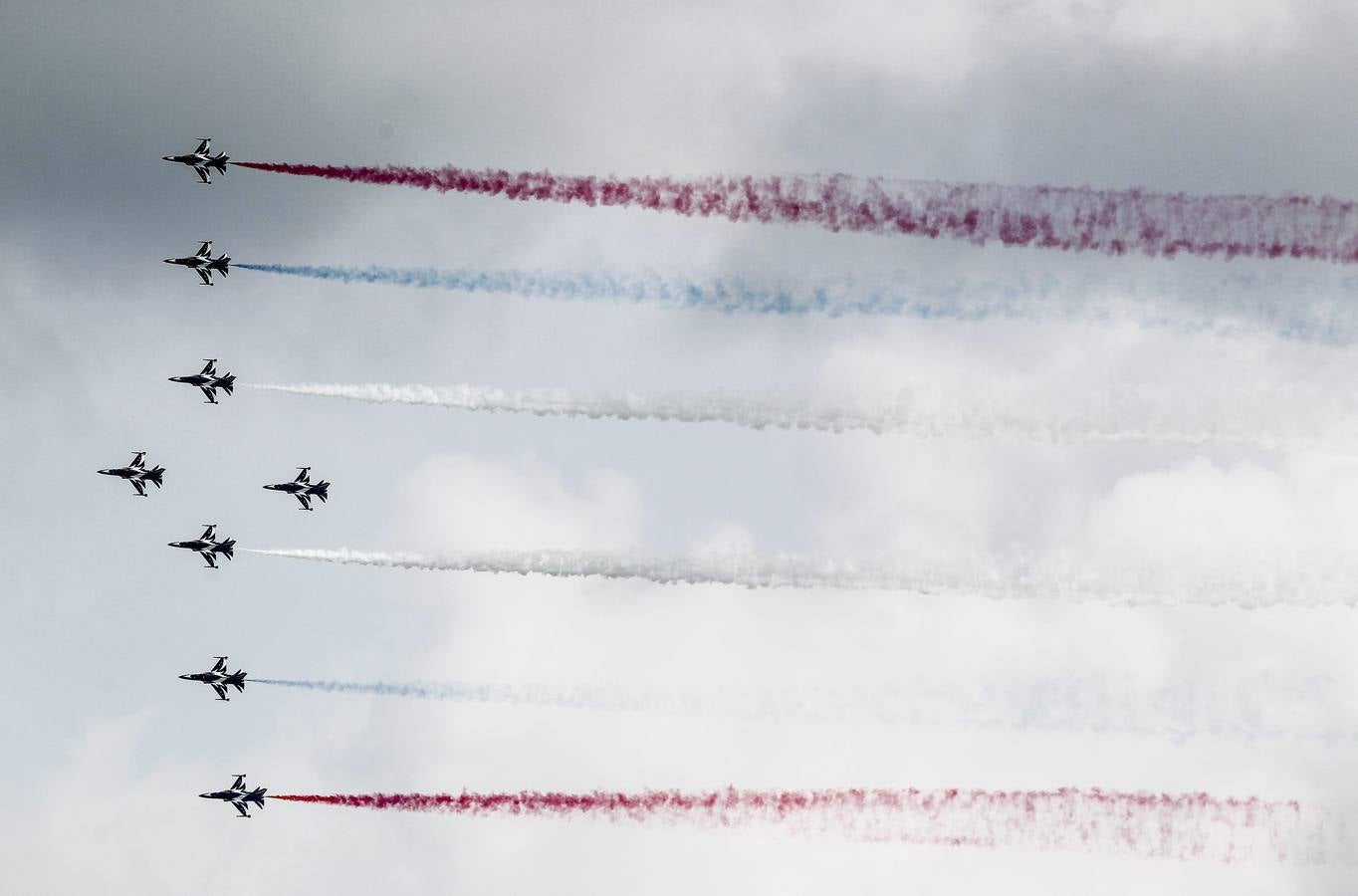 Acrobacias en el cielo