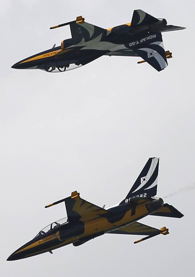 Acrobacias en el cielo