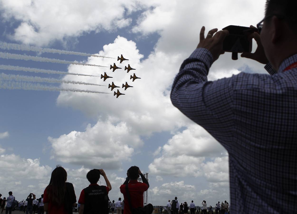 Acrobacias en el cielo