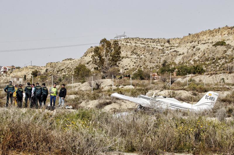 Dos fallecidos tras sufrir un accidente de avioneta en Mutxamel