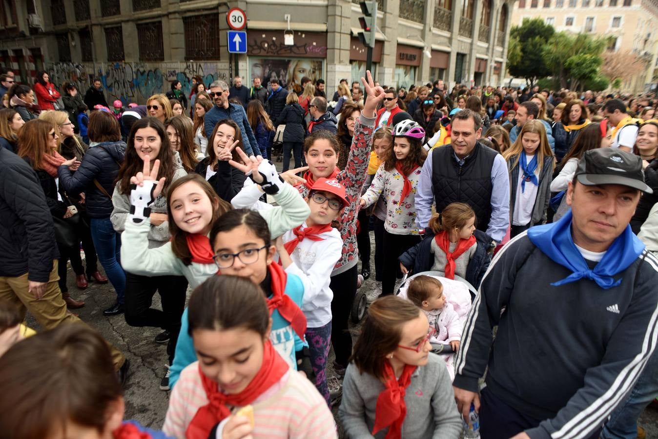 Marcha solidaria por Guinea