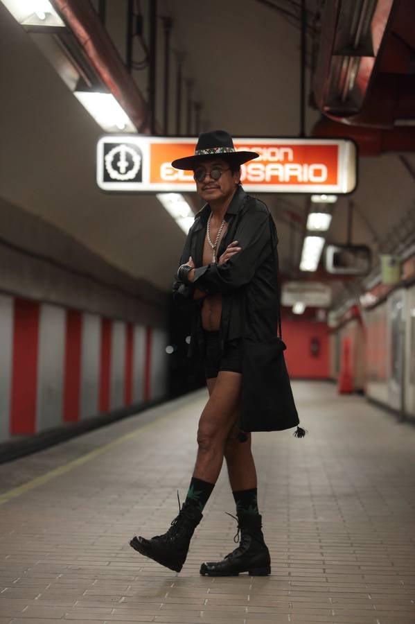 Sin pantalones en el metro
