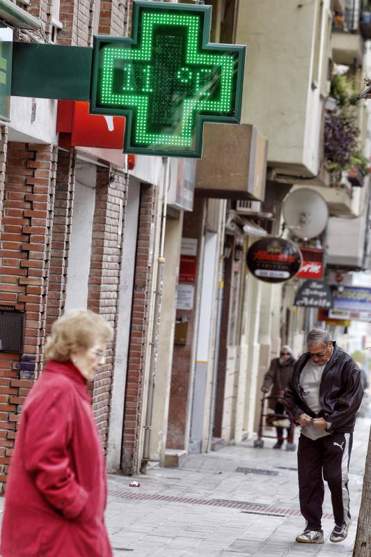 Temporal de frío y viento en la provincia