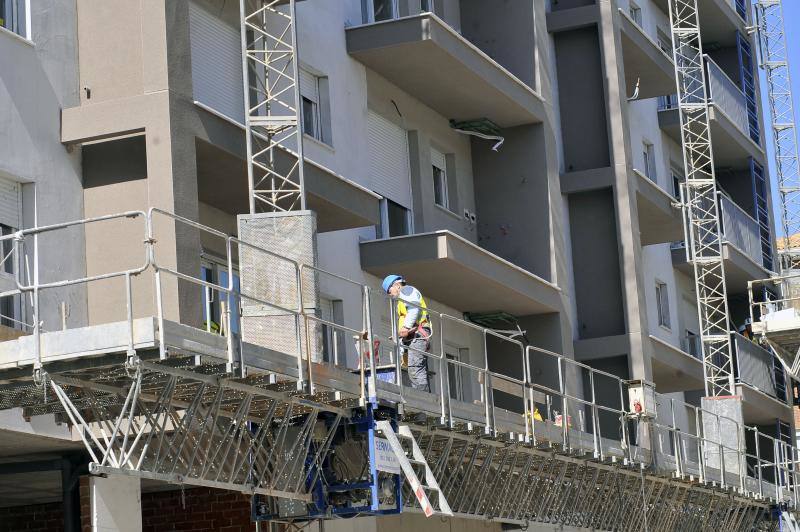 Obras en el barrio de San Antón