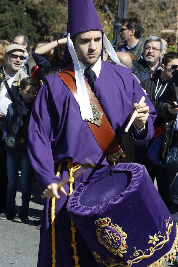 Bocinas, tambores y heraldos anuncian la Semana Santa en Murcia