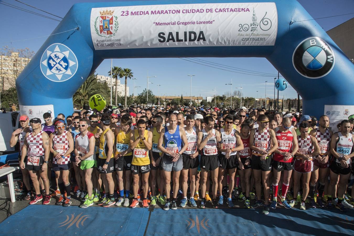 Alberto González se impone en la Media Maratón de Cartagena