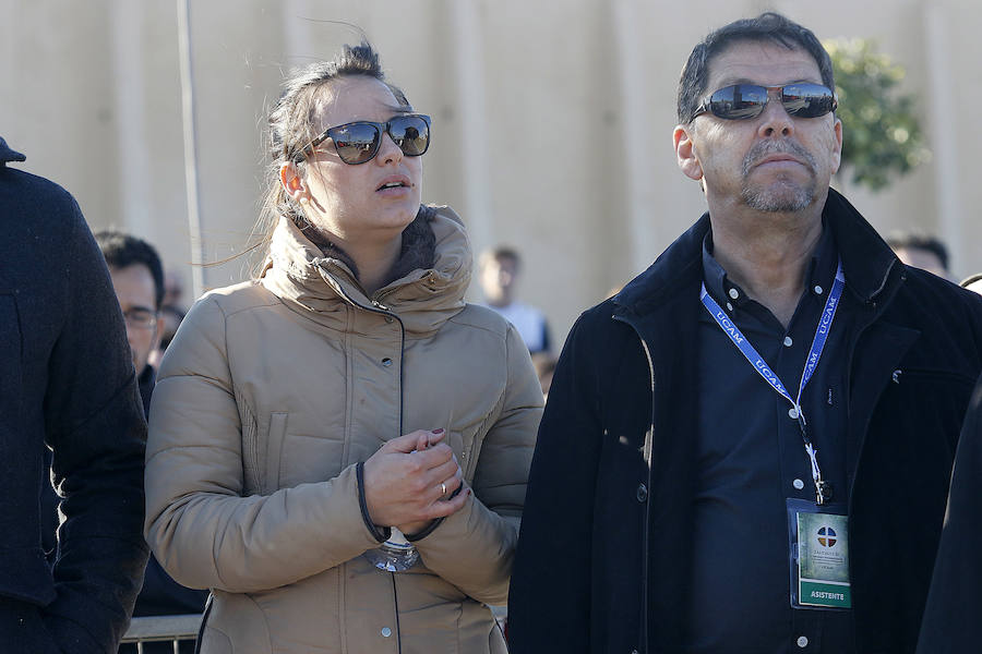 Kiko Argüello congrega a miles de personas en la UCAM