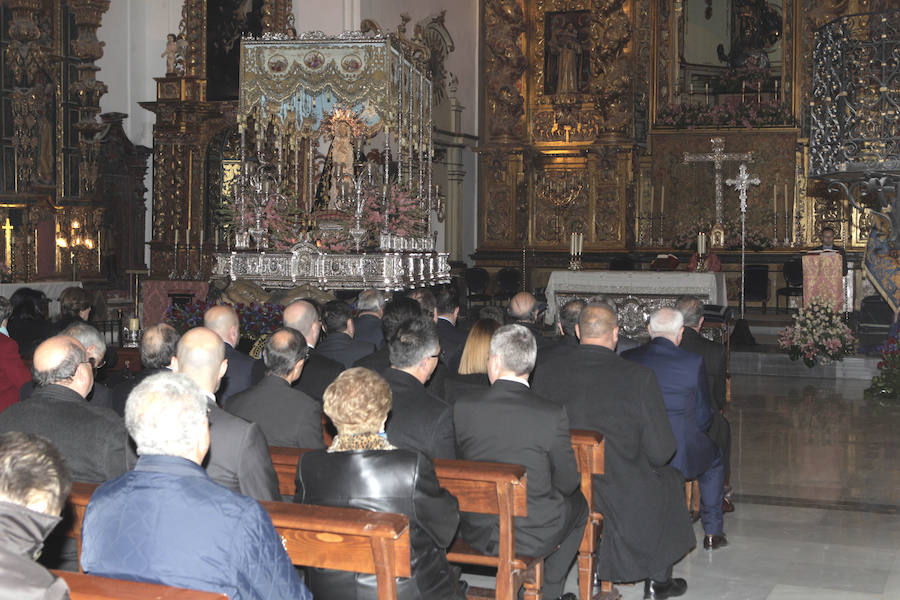 Una marea azul recorre el casco antiguo y el centro de Lorca