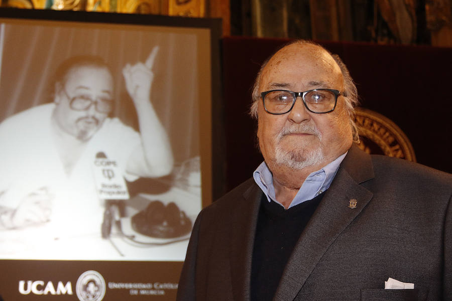 Juan de Ibarra, profesor honorífico de periodismo deportivo en la UCAM