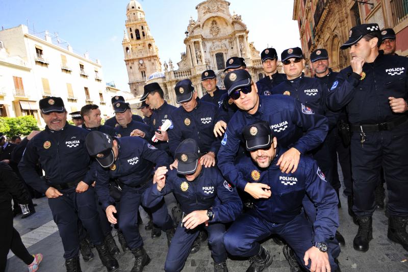 Honores para la Policía Local de Murcia