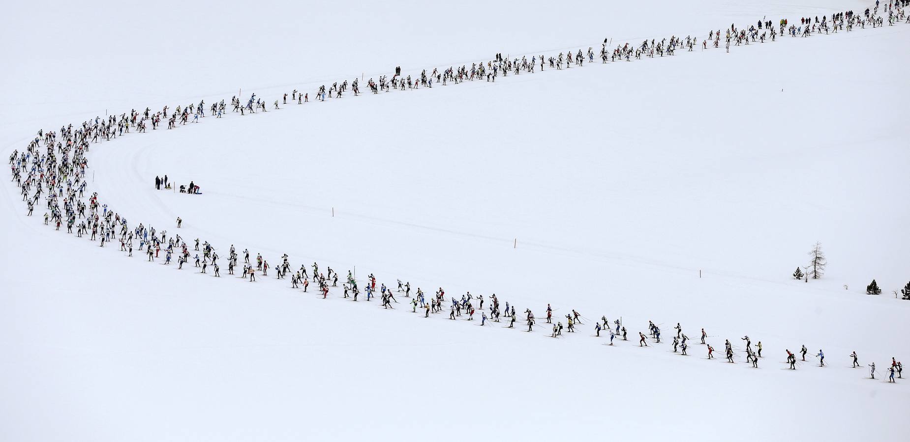 Esquí de fondo multitudinario