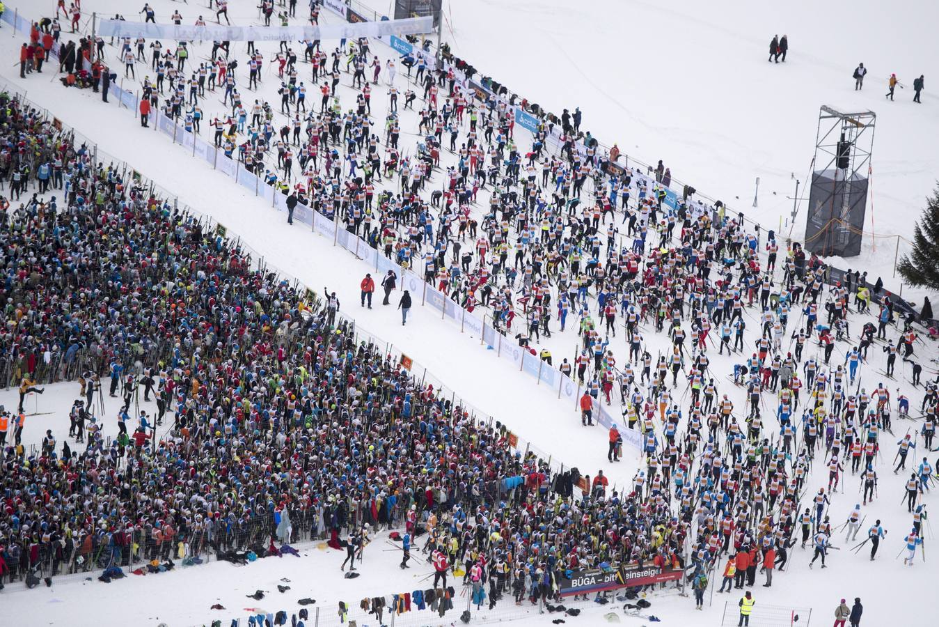 Esquí de fondo multitudinario