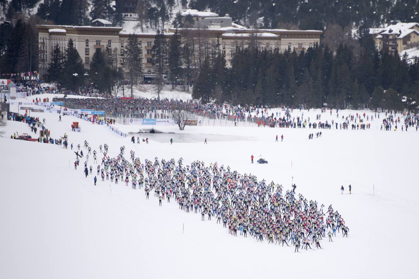 Esquí de fondo multitudinario