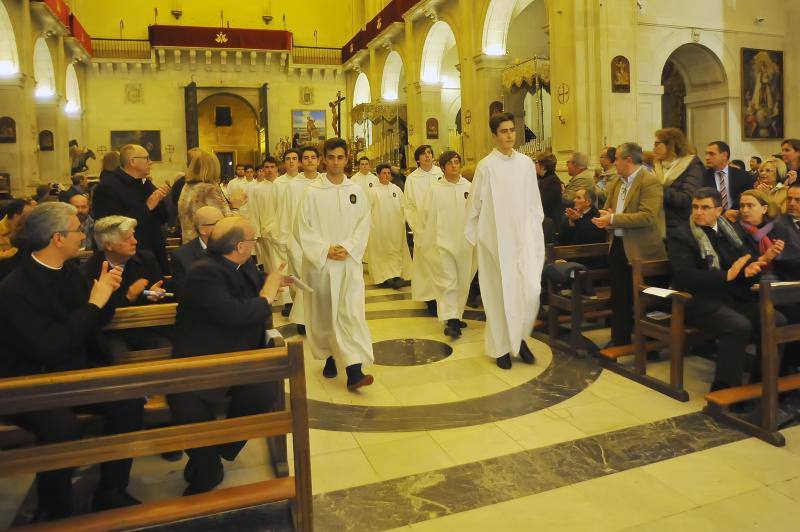 Las voces del Misteri bordan el concierto del Viernes de Dolores