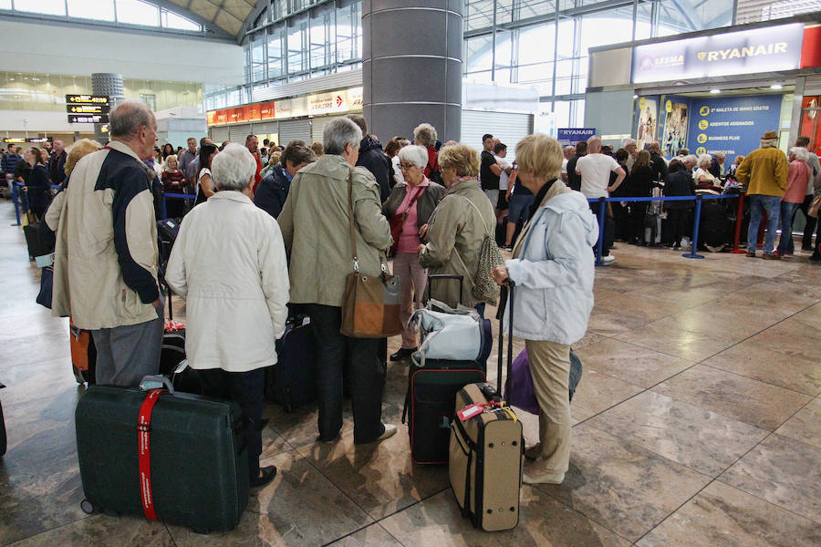 Cancelados 30 vuelos en Alicante por la huelga de controladores franceses