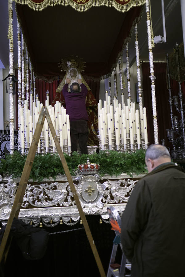Cofrades, presidentes, floristas o tambores confluyen en el Museo de Semana Santa