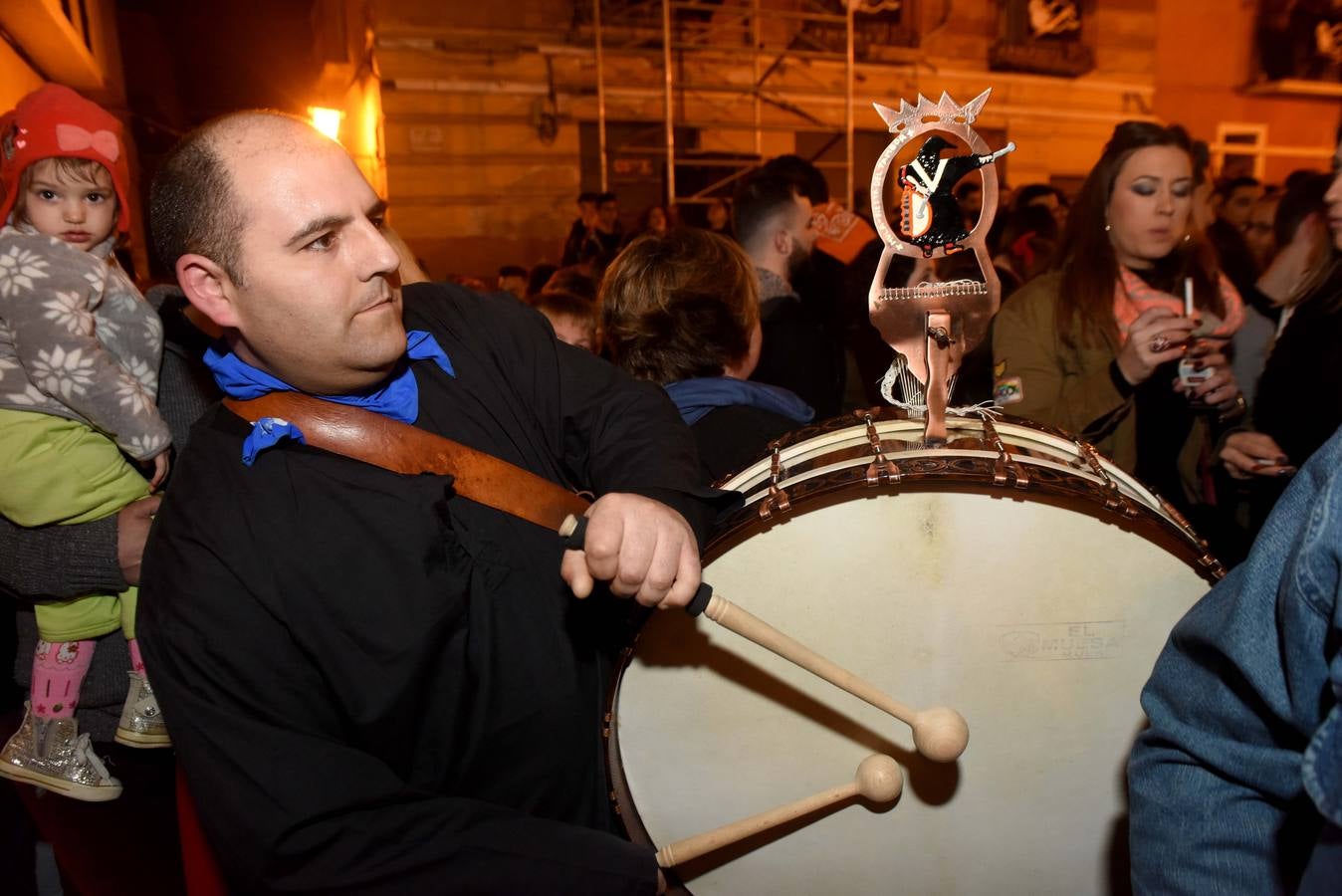 Tamborada en Mula 2016