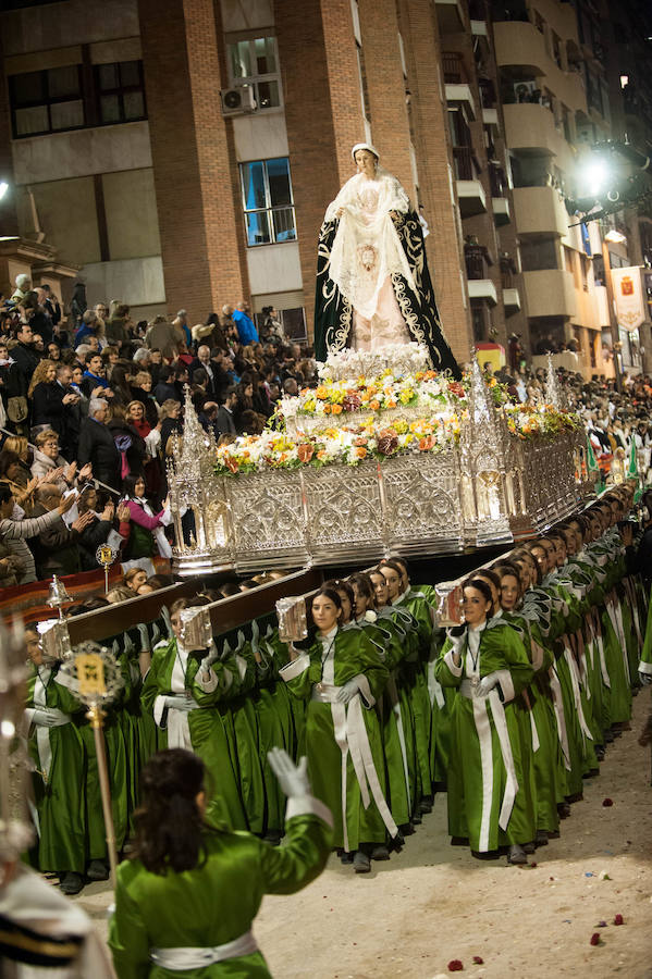 Desfile bíblico pasional de Viernes Santo en Lorca (I)