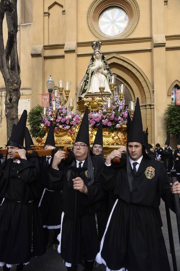 Emoción contenida con Nuestra Señora del Rosario