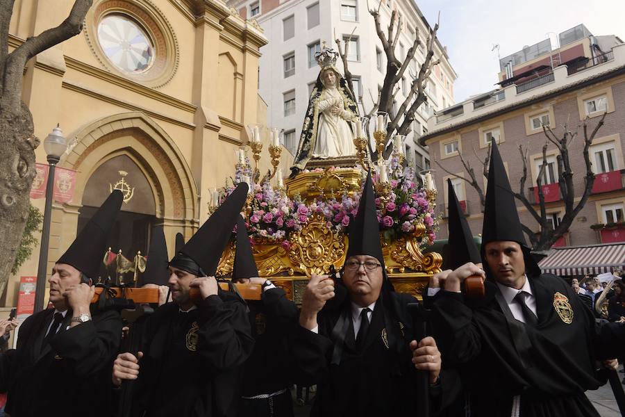 Emoción contenida con Nuestra Señora del Rosario