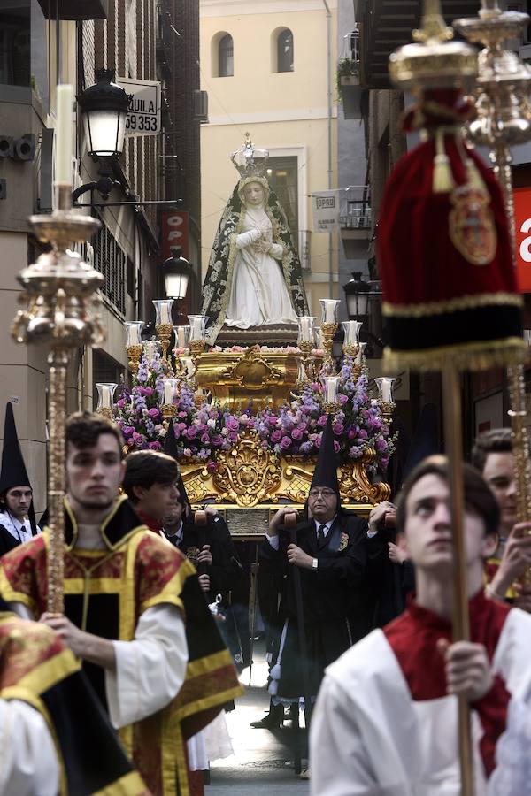 Emoción contenida con Nuestra Señora del Rosario