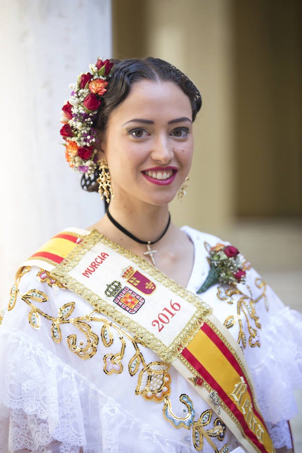 Recepción en el Palacio de San Esteban a las Reinas de la Huerta
